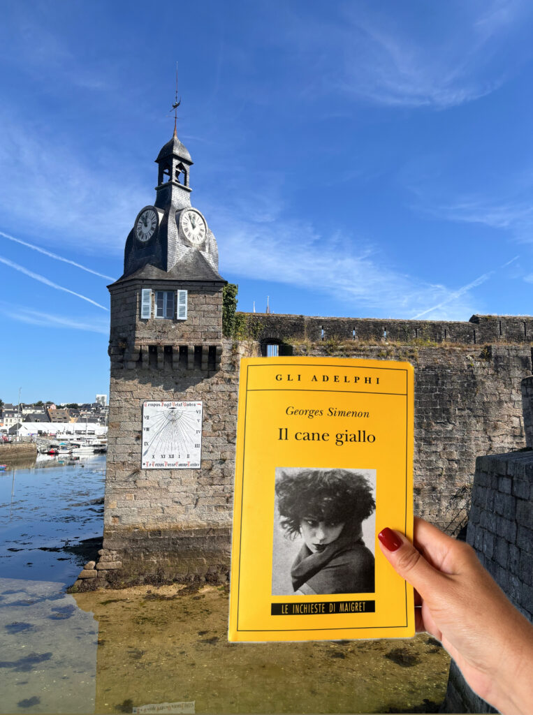 il cane giallo, Georges Simenon, Adelphi, Concarneau, Bretagna