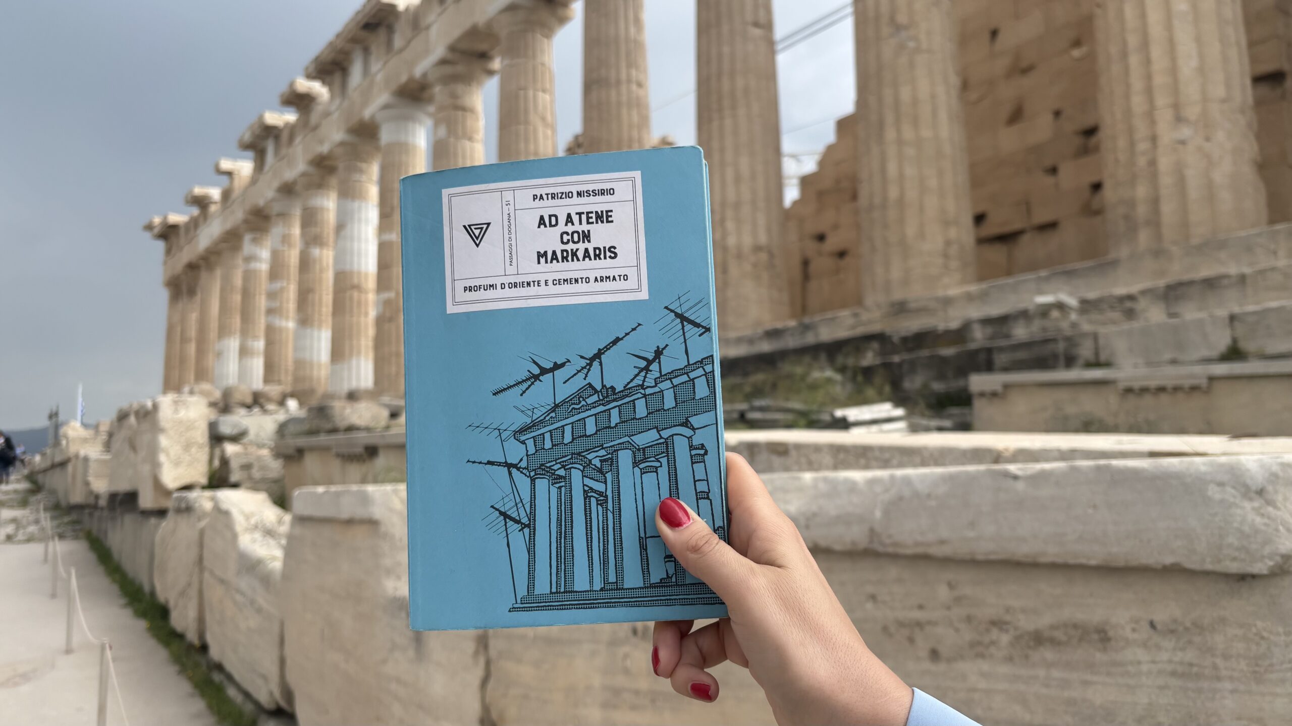 Ad Atene con Markaris, Patrizio Nissirio, Giulio Perrone editore