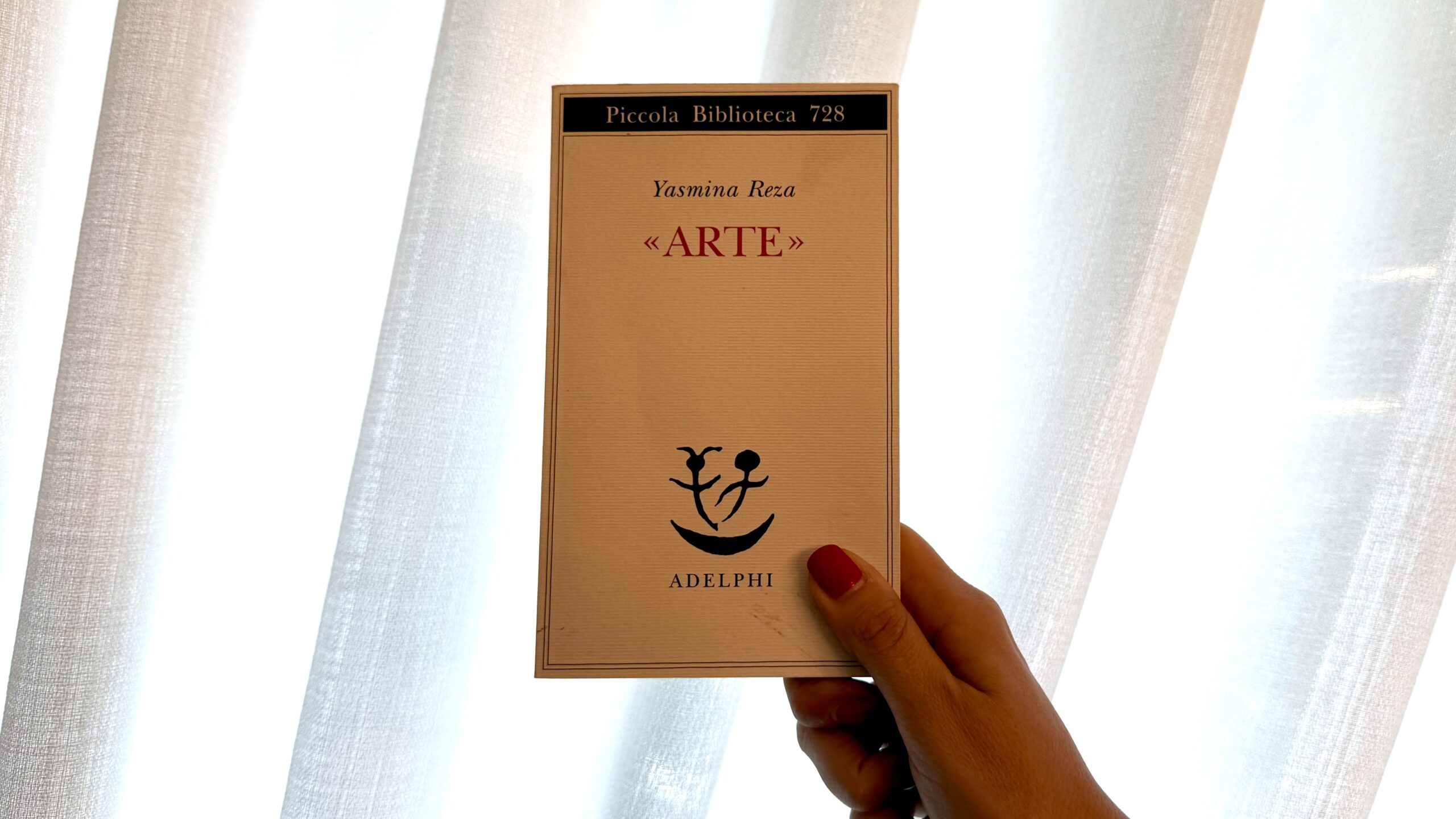 Arte, Yasmina Reza, Adelphi, recensioni libri